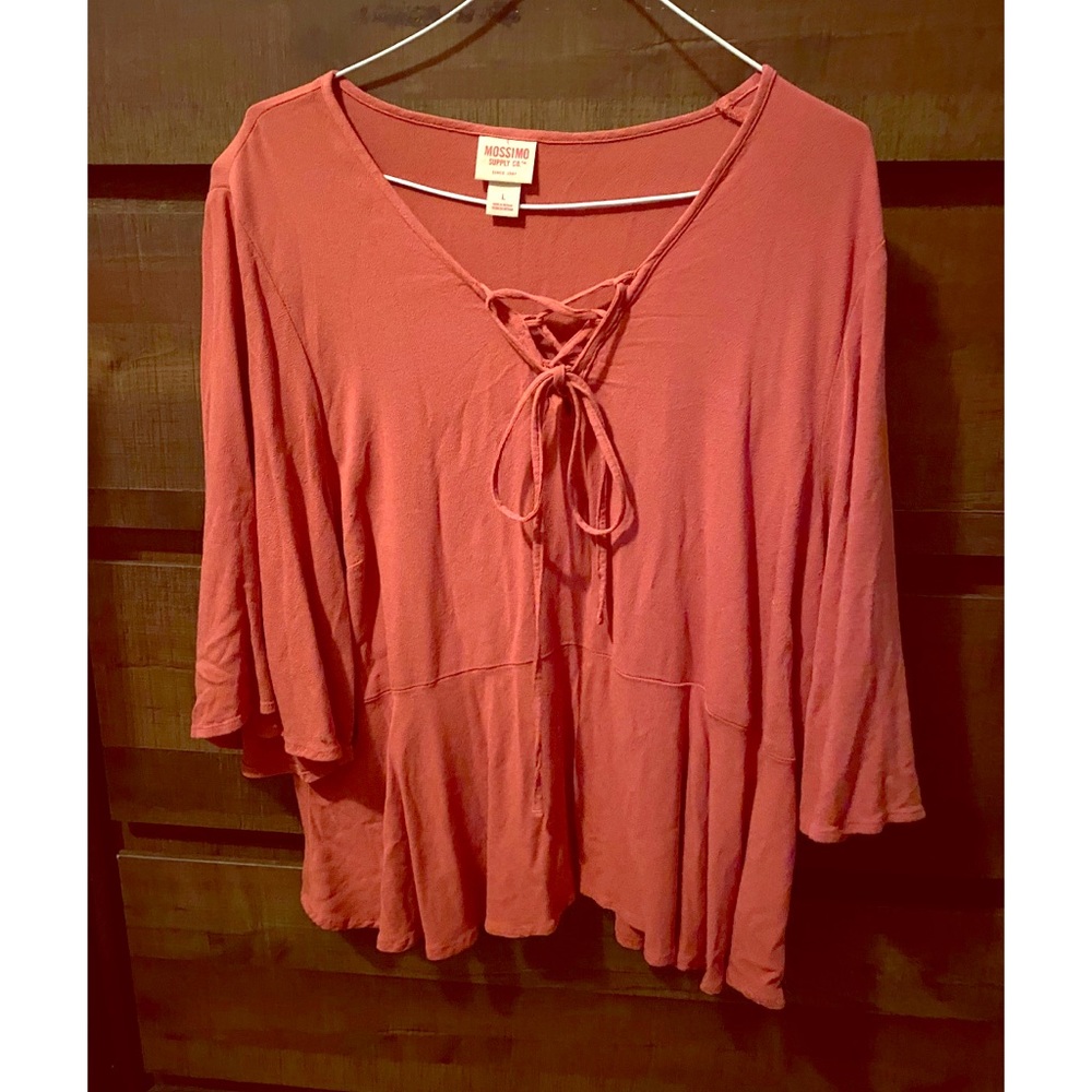 Peplum semi crop top